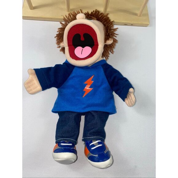 Silly Puppets Wizard, Tommy & Kimmie – Lot of 3 Large Mouth Hand Puppets and Sta - Picture 5 of 10